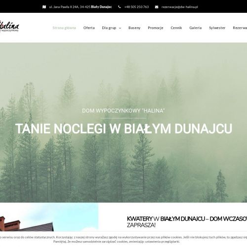 Bialy Dunajec - Noclegi